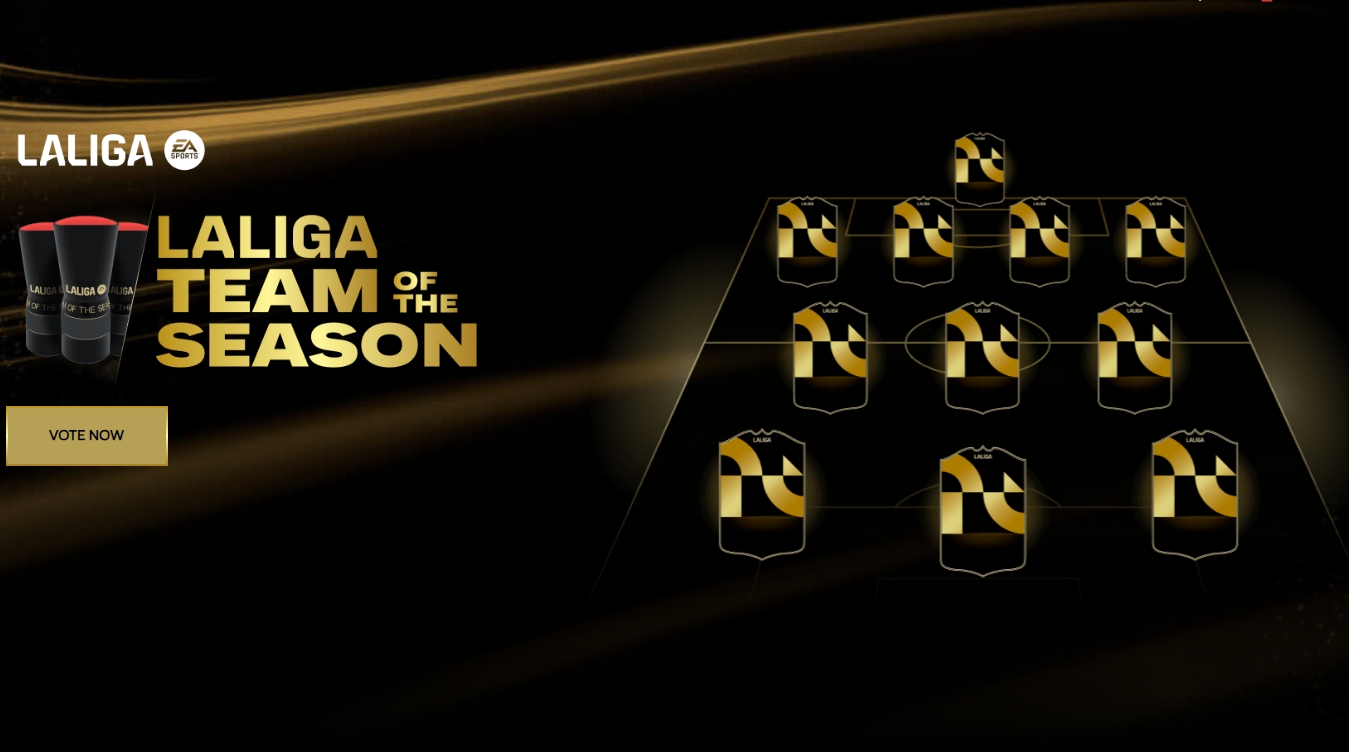 西甲赛季最佳阵容提名：皇马8将入选最多，巴萨赫罗纳各6将入选